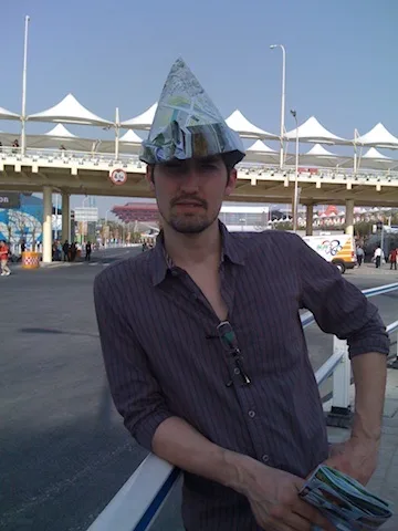 John Erik in Shanghai in 2010